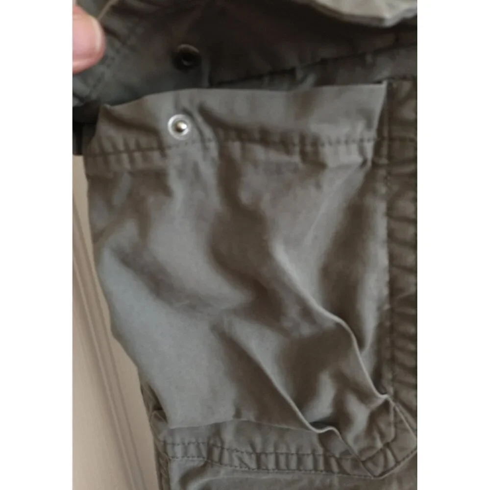 Miss Me Women’s Cargo Pants CP1242 Olive Tapered Leg 7-Pocket Mid-Rise - 34x30 - Picture 3 of 9